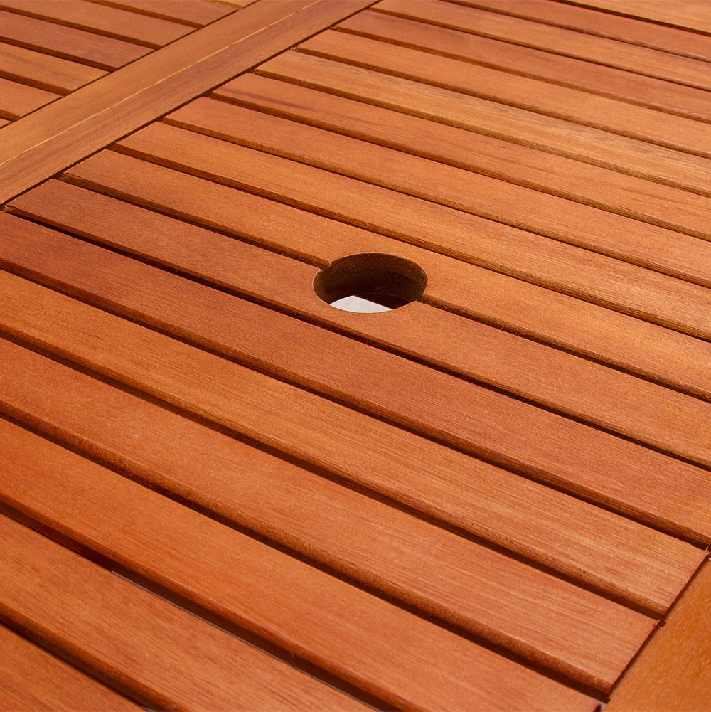 Gartentisch Alabama Akazienholz FSC®-zertifiziert 160x85x75cm 7 Gartentisch Alabama Akazienholz FSC®-zertifiziert 160x85x75cm – Bild 5