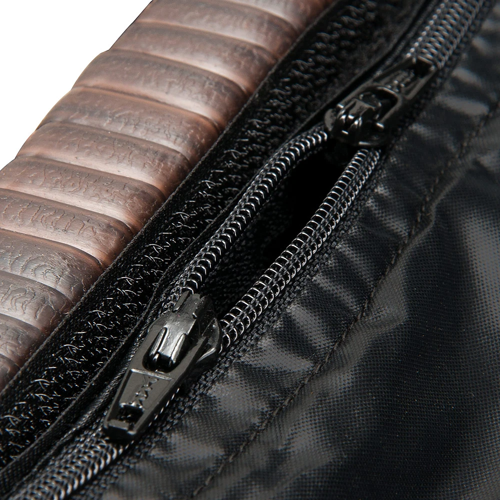 Polyrattan Auflagenbox Braun 122x56x61cm Rollen 13 Polyrattan Auflagenbox Braun 122x56x61cm Rollen – Bild 11