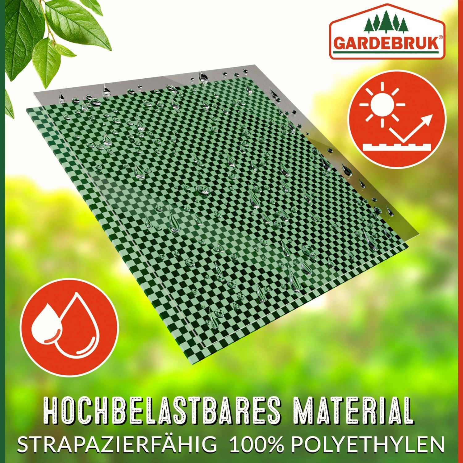 Gartenabfallsack 2er-Set Grün Je 500 Liter 8 Gartenabfallsack 2er-Set Grün Je 500 Liter – Bild 6