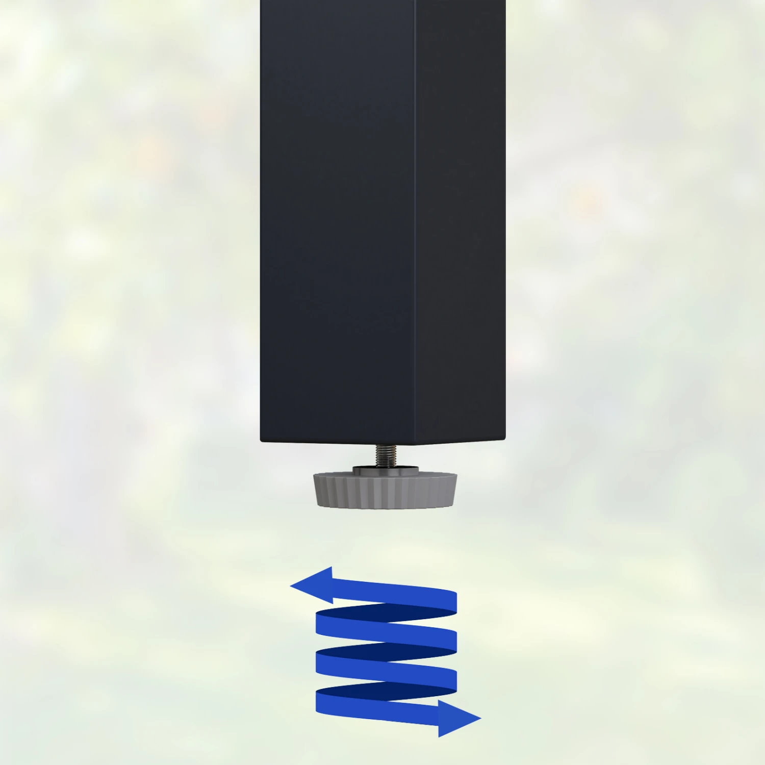 Gartentisch Bern Anthrazit Alu 150x90x75cm 9 Gartentisch Bern Anthrazit Alu 150x90x75cm – Bild 7