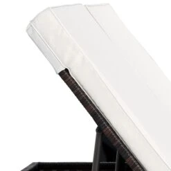 Polyrattan Sonnenliege Braun/Creme 196x116x38cm 14 Polyrattan Sonnenliege Braun/Creme 196x116x38cm -Gartenmöbel Geschäft f23e14693cb46944030bad403370534b de 991033d 10