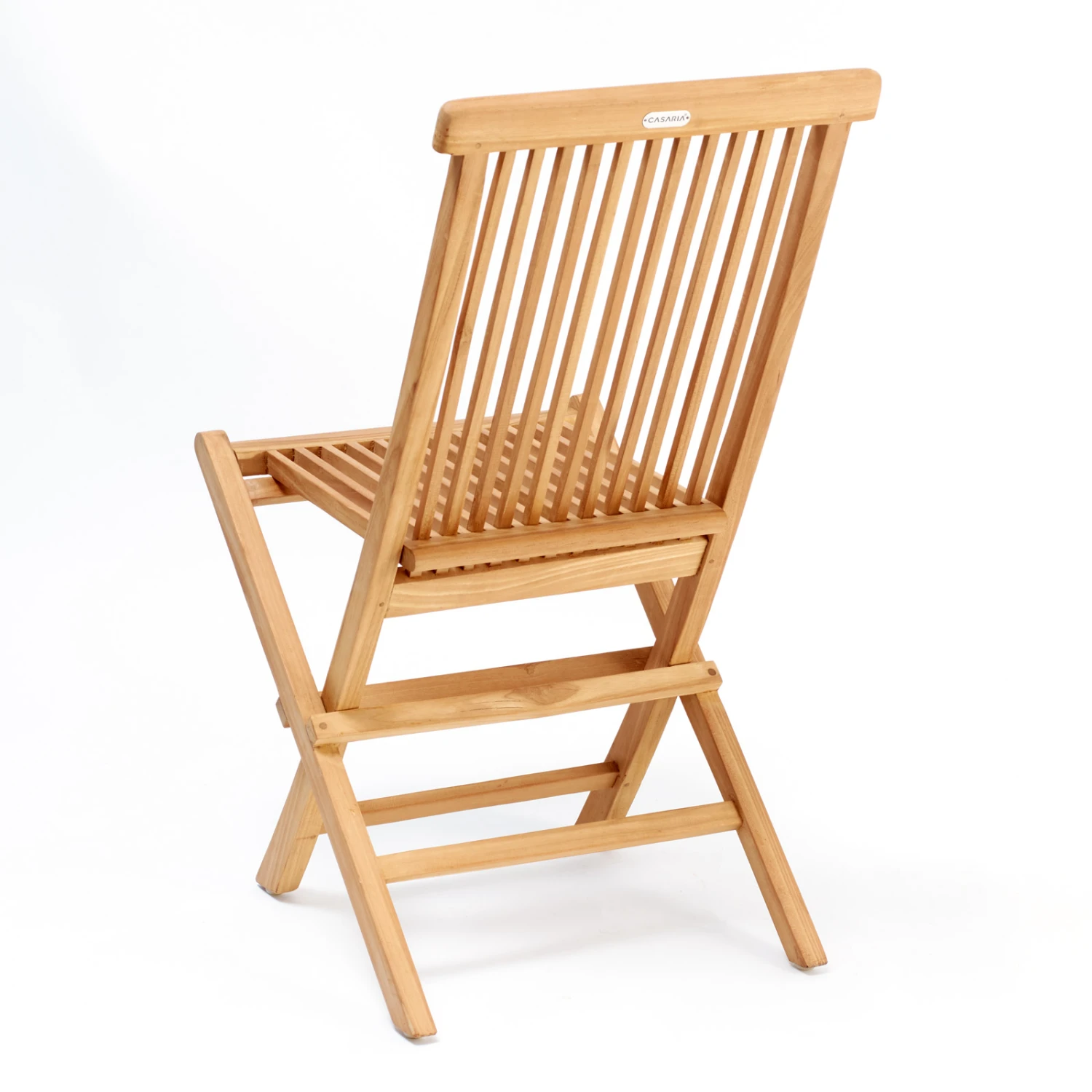 Gartenstuhl Cantaria 2er-Set Teakholz Klappbar 13 Gartenstuhl Cantaria 2er-Set Teakholz Klappbar – Bild 11