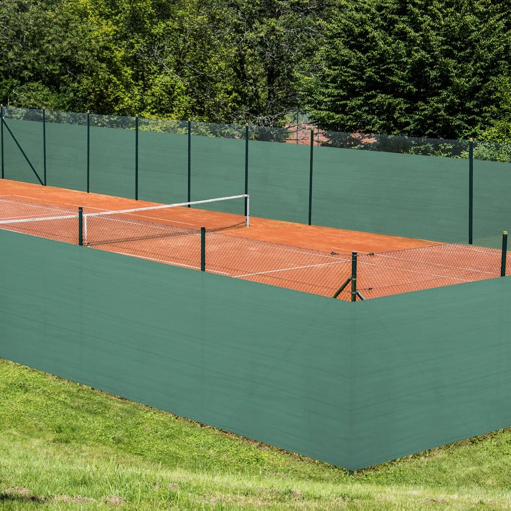 Balkonsichtschutz Dunkelgrün 1,4x10m 7 Balkonsichtschutz Dunkelgrün 1,4x10m – Bild 5