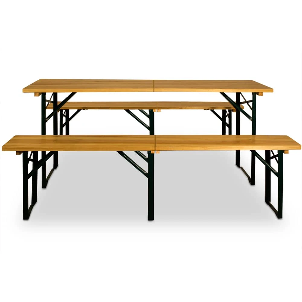 Bierzeltgarnitur 3-tlg. 220cm Klappbar 11 Bierzeltgarnitur 3-tlg. 220cm Klappbar – Bild 9