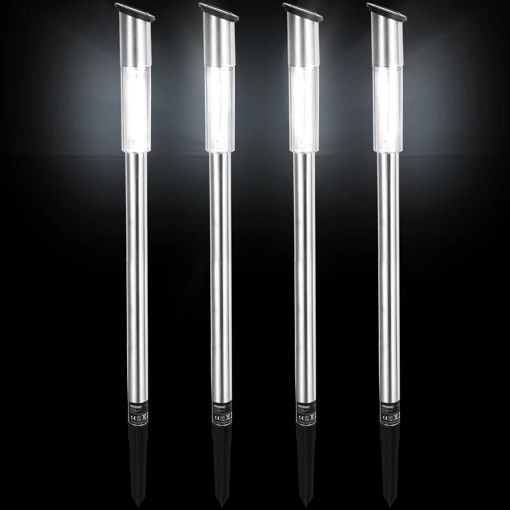 LED Solarleuchte 4er-Set Mit Dämmerungssensor 7 LED Solarleuchte 4er-Set Mit Dämmerungssensor – Bild 5