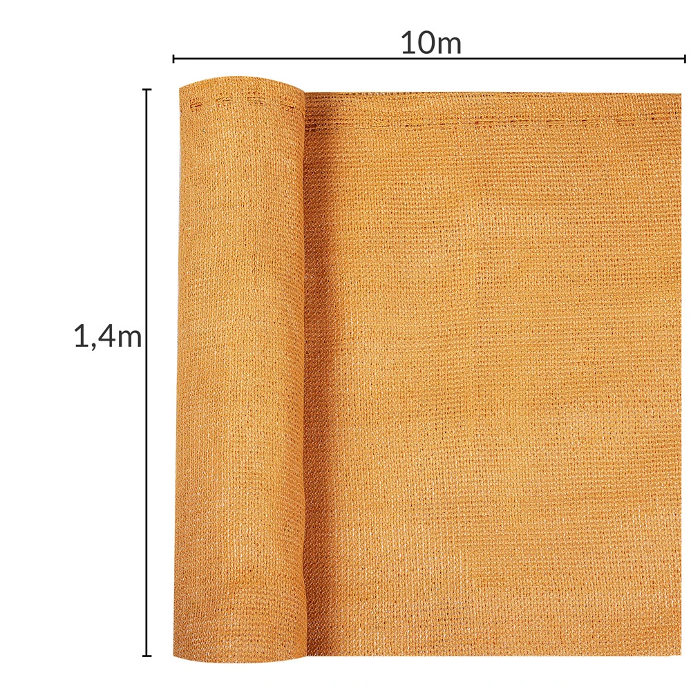 Balkonsichtschutz Beige 1,4x10m 11 Balkonsichtschutz Beige 1,4x10m – Bild 9
