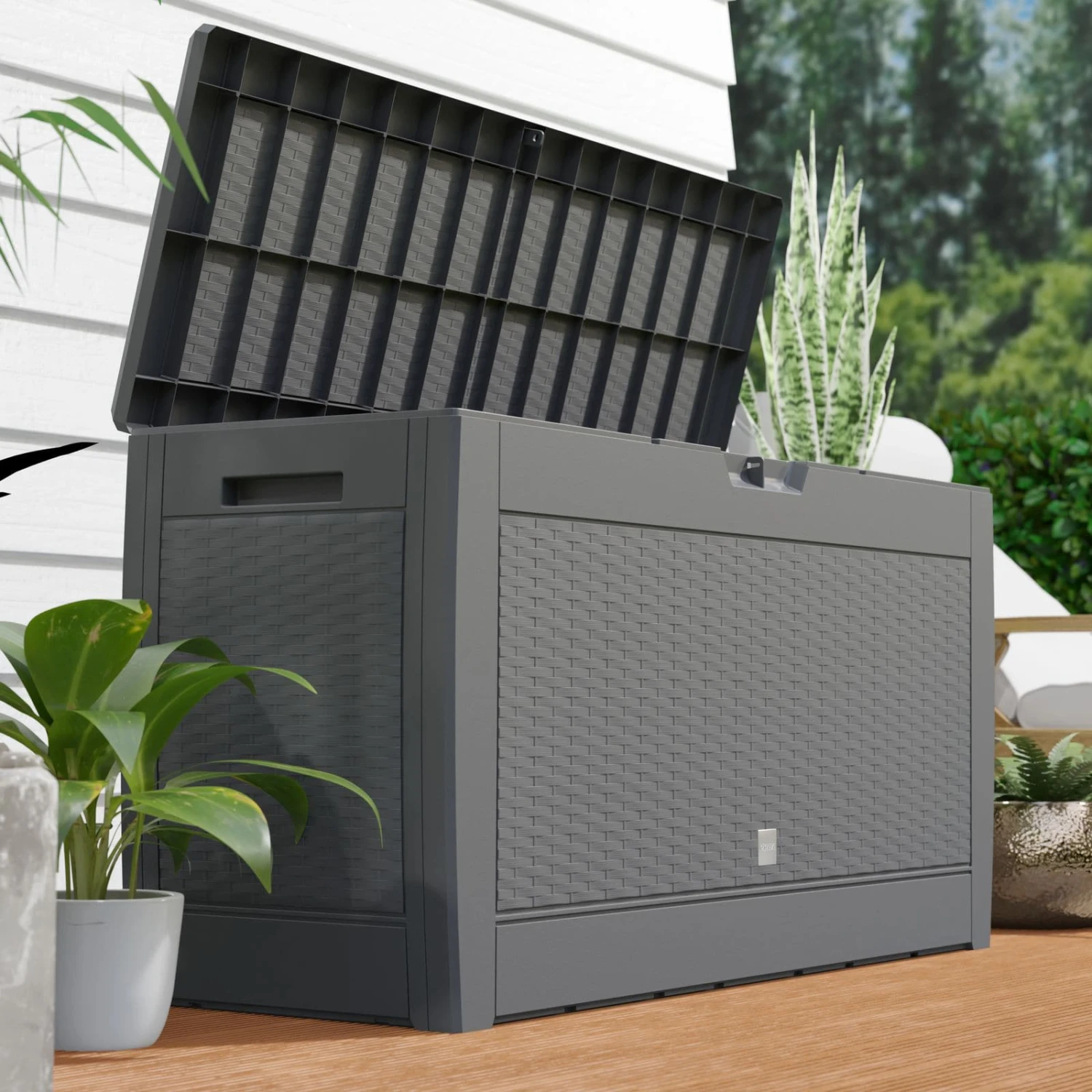 Auflagenbox Rato Grau 310L 10 Auflagenbox Rato Grau 310L – Bild 8